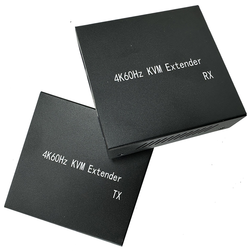 4K\@60Hz HDMI KVM Extender Over CAT6
