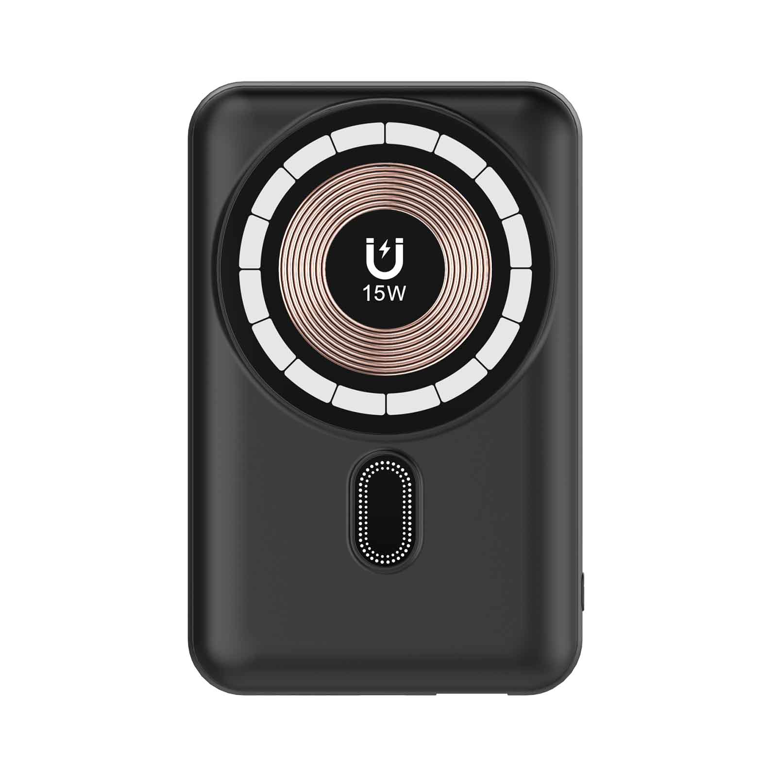 Transparent 3-in-1 Magnetic Wireless Power Bank