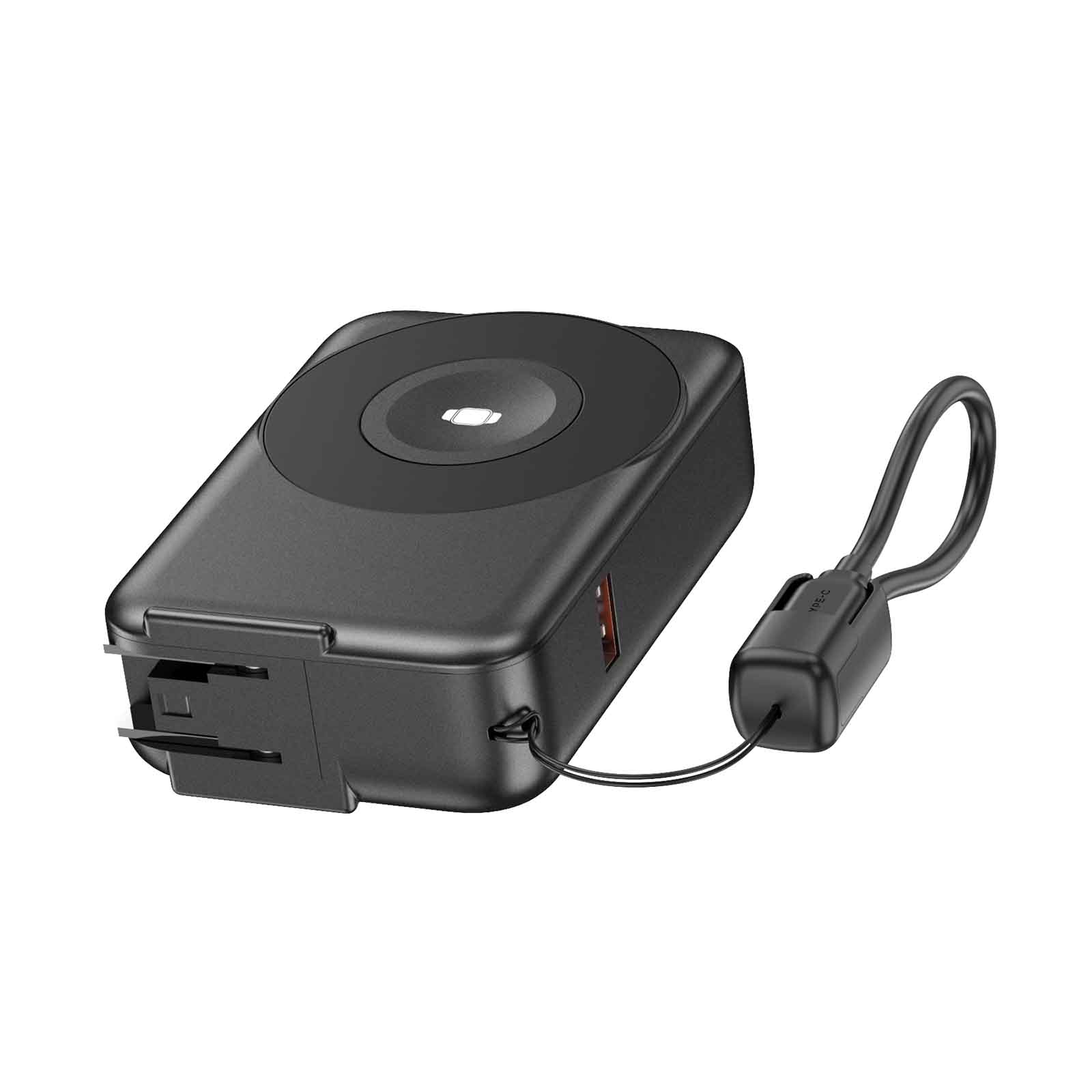 Multifunctional 10000mAh power bank with AC plug