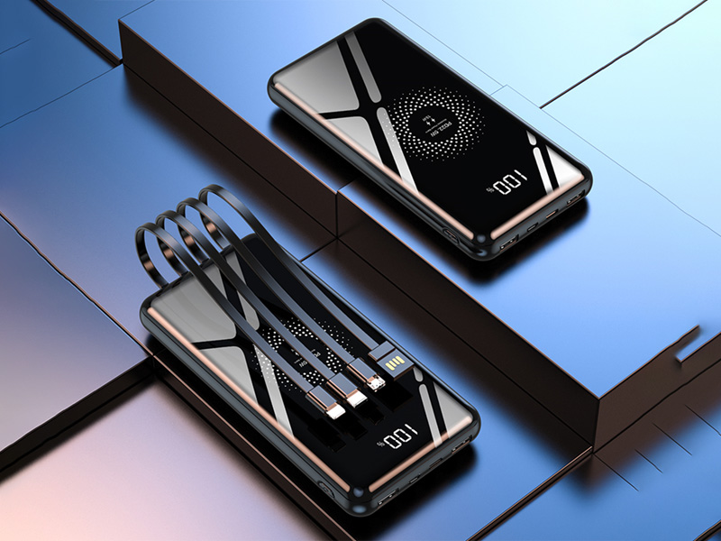 H23 comes with 4 wires -20000mAh - LCD battery display