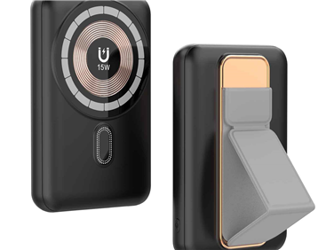 Transparent 3-in-1 Magnetic Wireless Power Bank